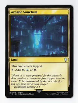 Arcane Sanctum Regular FINAL FANTASY MTG Magic the Gathering Card NM - Image 1