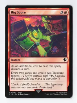 Big Score Normal Regular Commander FINAL FANTASY MTG Magic the Gathering Card NM - Image 1