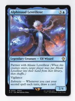 Alphinaud Leveilleur Rare FINAL FANTASY MTG Magic the Gathering Card NM - Image 1