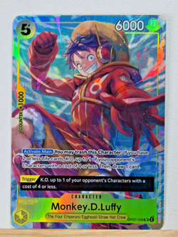 Monkey.D.Luffy OP07-109 - Illustration Box Vol.3 - One Piece Promo Foil Card - Image 1