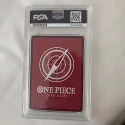 PSA10 Trafalgar Law OP01-002 Leader Parallel One Piece TCG Rare Card - Image 2