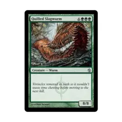 WOTC MtG Mirrodin Besieged Quilled Slagwurm (U) (x4) NM - Image 1