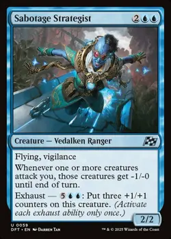 x1 Sabotage Strategist - Aetherdrift - NM - MTG - Image 1