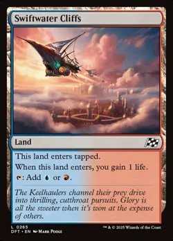 x1 Swiftwater Cliffs - Aetherdrift - NM - MTG - Image 1