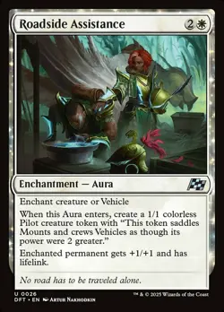 x1 Roadside Assistance - Aetherdrift - NM - MTG - Image 1