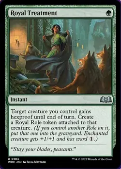 x1 Royal Treatment - Wilds of Eldraine - NM - MTG - Image 1