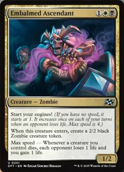 x1 Embalmed Ascendant - Aetherdrift - NM - MTG - Image 1