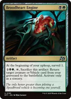 x1 Broodheart Engine - Aetherdrift - NM - MTG - Image 1
