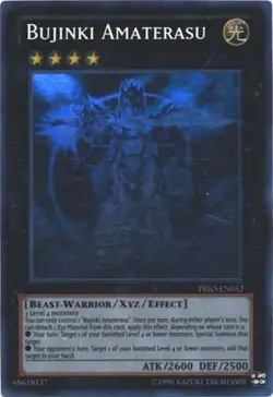 Yugioh! MP Bujinki Amaterasu - PRIO-EN052 - Ghost Rare - Unlimited Edition Moder - Image 1