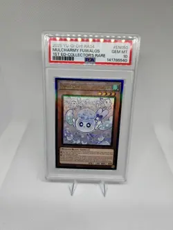 Yu-Gi-Oh Mulcharmy Fuwalos 1st Edition Collector's Rare RA04-EN050 PSA 10 - Image 1