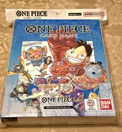 ONE PIECE Official 9 Pocket Binder Vol.1 with 10 English DON Cards - Image 1