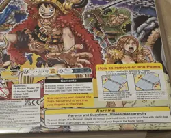 ONE PIECE Official 9 Pocket Binder Vol.1 with 10 English DON Cards - Image 3