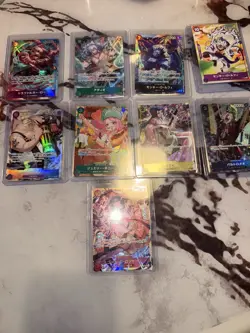 Bandai One Piece Card Game Japanese 9 Card Lot - Image 1