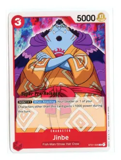Jinbe ST01-005 C Normal One Piece Super Pre-Release Starter Deck 1: Straw Hat NM - Image 1