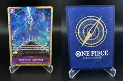 Gum-Gum Lightning Premium Collection Best Vol. 4 OP09-077 Promo One Piece NM - Image 3