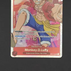 ONE PIECE TCG Monkey D. Luffy ROMANCE DAWN OP01-024 Foil - Image 4