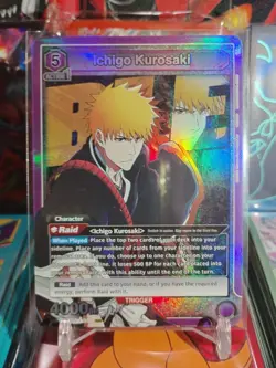 Union Arena English UE01BT Bleach Ichigo Kurosaki SR BLC-1-041 NM - Image 2