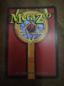 Metazoo Mini T-Rex Playtester Holo UFO Card Near Mint - Image 2