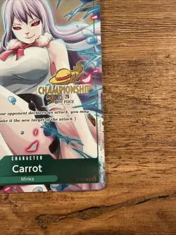 Carrot (CS 25-26 Event Pack) P-070 One Piece Promotion Cards Foil - Image 3