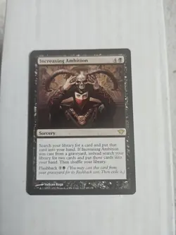 Increasing Ambition Dark Ascension NM Black Rare MAGIC GATHERING CARD ABUGames - Image 1
