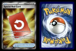 Special Red Card 113/086 Ultra Rare Chaos Rising Pokemon Card - Image 1