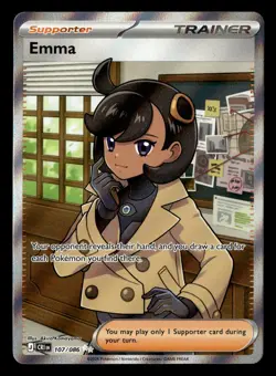 Emma 107/086 Ultra Rare Chaos Rising Pokemon Card - Image 2