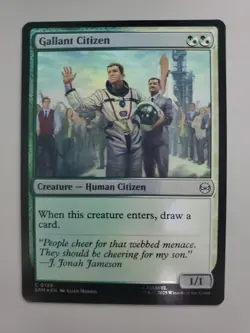 MTG Gallant Citizen Marvel's Spider-Man Foil Common - Image 1