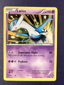 Pokemon Latios Cosmos Holo Card XY65 2015 Rare Trading Card TCG LP - Image 1