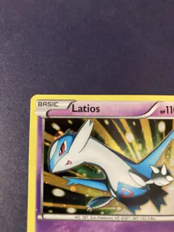 Pokemon Latios Cosmos Holo Card XY65 2015 Rare Trading Card TCG LP - Image 2