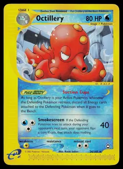 Pokemon Card - Octillery Aquapolis 26 Rare - Image 1