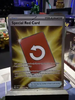 Special Red Card 113/086 Me04: Chaos Rising Holo - Image 1
