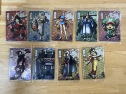 One Piece Wafers Card 9 piece set unopened - Image 1