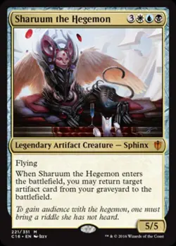 Sharuum the Hegemon - Light Play MTG Commander 2016 Edition - Image 1