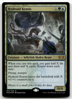 Hydroid Krasis #183 (Foil) (NM) Prerelease Cards PRE Magic MTG - Image 1