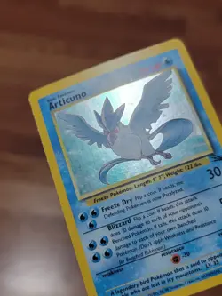 PL! - Articuno 2/62 Fossil Holo Rare Pokemon Card - Image 4