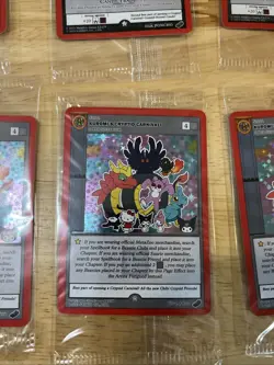2023 Metazoo Kuromi's Cryptid Carnival - 3 Sets Of 3 Promo Cards Factory Sealed - Image 3