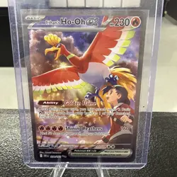 Ethan's Ho-Oh ex - 230/182 - SIR - Destined Rivals - Pokemon Card - NM/M - Image 1