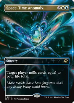 Space-Time Anomaly (Borderless) [Edge of Eternities] Magic MTG - Image 1