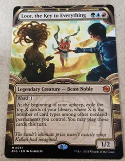 Loot, the Key to Everything - #51 Regular (Showcase) Thunder Junction - Mtg - Image 1