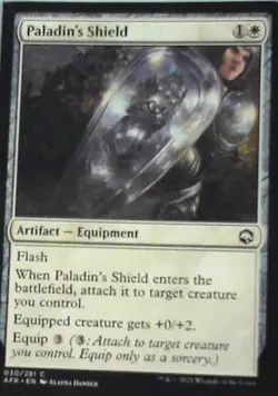 Paladin's Shield - Adventures in the Forgotten Realms: #30, MTG Nm R127 - Image 1