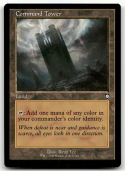 Command Tower (Retro Frame) #178 (NM) Brothers' War BRC Magic MTG - Image 1