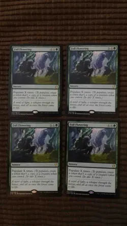 Magic: the Gathering / MtG Full Flowering x4 C19 - Image 1
