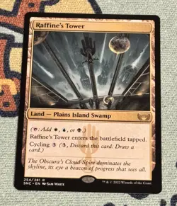 Wizards of the Coast Raffine's Tower - MTG SNC Rare Regular #254/281 Eng - Image 1