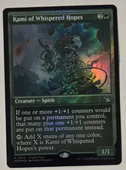 FOIL Kami of Whispered Hopes ~ PACKFRESH ~ March of the Machine MTG - Image 1