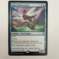 MTG ~ Faerie Mastermind ~ SOC ~ NM - Image 1