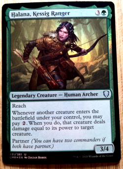 Halana, Kessig Ranger - Foil - Commander Legends - NM - EN - 231 - Image 1