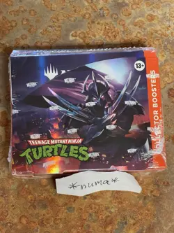 MTG Magic TEENAGE MUTANT NINJA TURTLES COLLECTOR BOOSTER BOX Factory Sealed TMNT - Image 1