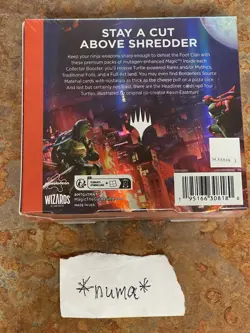 MTG Magic TEENAGE MUTANT NINJA TURTLES COLLECTOR BOOSTER BOX Factory Sealed TMNT - Image 3