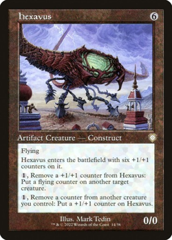 MTG - Hexavus - Retro Frame - The Brothers' War - Magic the Gathering - Image 1