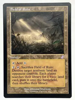 Field of Ruin NM Time Spiral: Remastered 407 Magic: The Gathering MTG Regular - Image 1